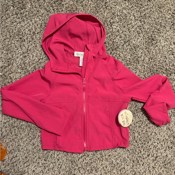 Violet Sky Other - Girls size 8 Pink Hooded Jacket